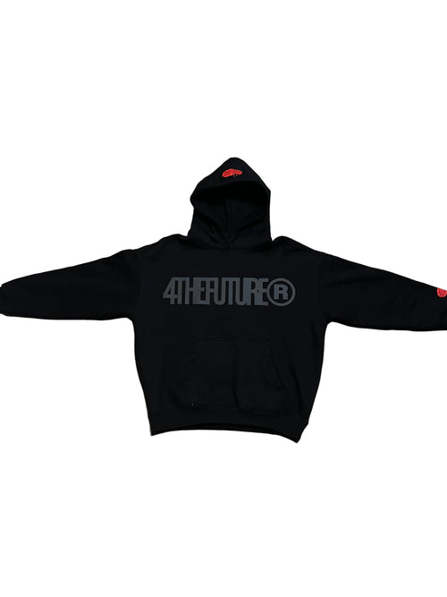 4THEFUTURE OVERSIZED HOODIE - BLACK