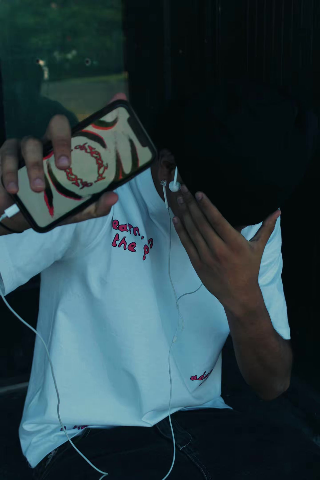 4 THE DREAMCHASERS TEE - WHITE